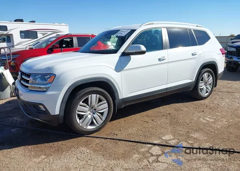 2019 Volkswagen Atlas 2.0T Se W/Technology из США, поврежденный, VIN 1V2WP2CA3KC597795